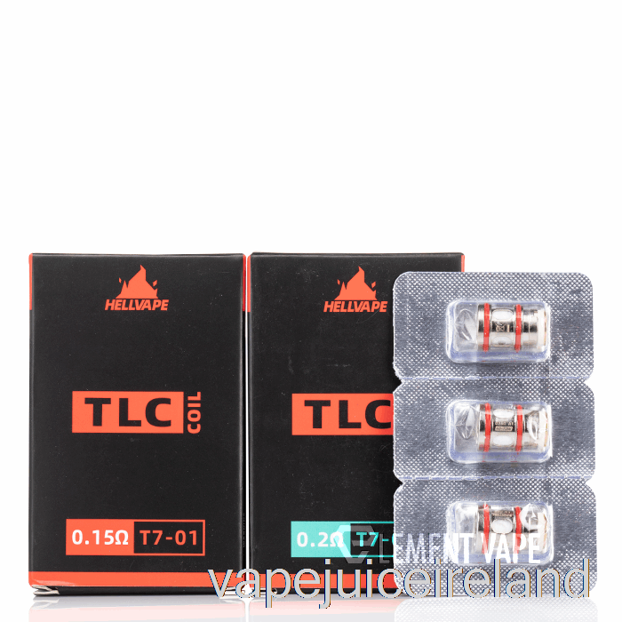 Vape Flavours Hellvape TLC Replacement Coils 0.15ohm T7-01 Coils
